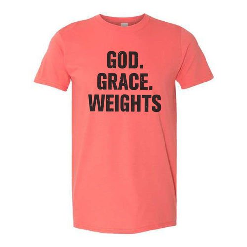 God Grace Weights | Softstyle  T-shirt