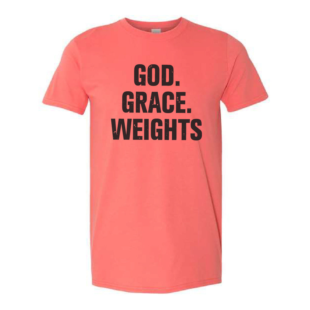 God Grace Weights | Softstyle  T-shirt