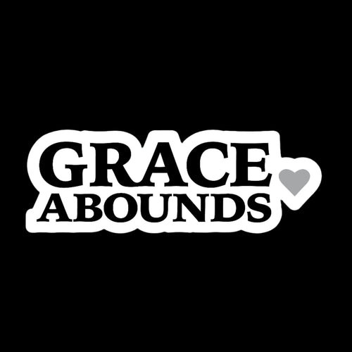 Grace Abounds | Decal