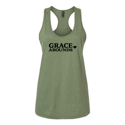 Grace Abounds | Ladies' Fit Softstyle Tank
