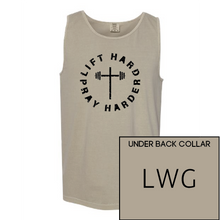 Lift Hard, Pray Harder | Comfort Color Tank