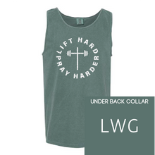 Lift Hard, Pray Harder | Comfort Color Tank