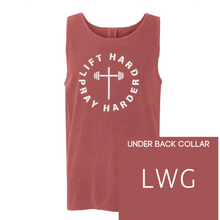 Lift Hard, Pray Harder | Comfort Color Tank