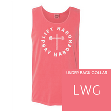 Lift Hard, Pray Harder | Comfort Color Tank