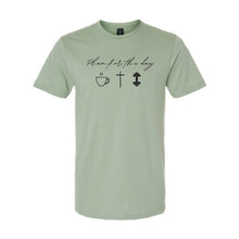 Plan the Day: Coffee, Scripture, Lift  | Softstyle  T-shirt