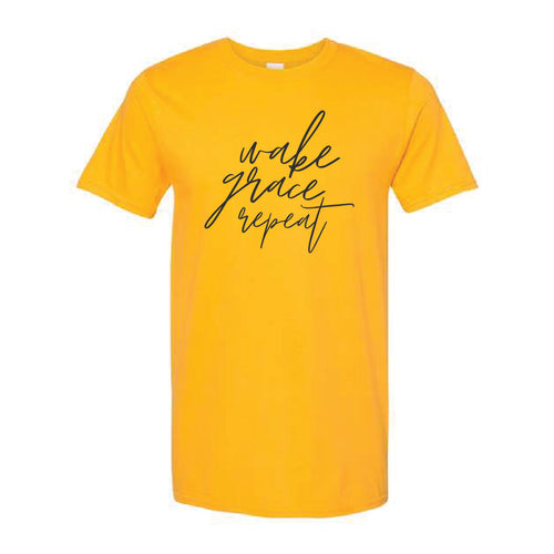 Wake, Grace, Repeat | Softstyle  T-shirt