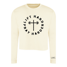 Lift Hard, Pray Harder | Custom Cut Crew