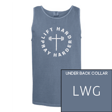 Lift Hard, Pray Harder | Comfort Color Tank