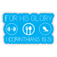 For His Glory | Decal