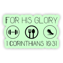 For His Glory | Decal