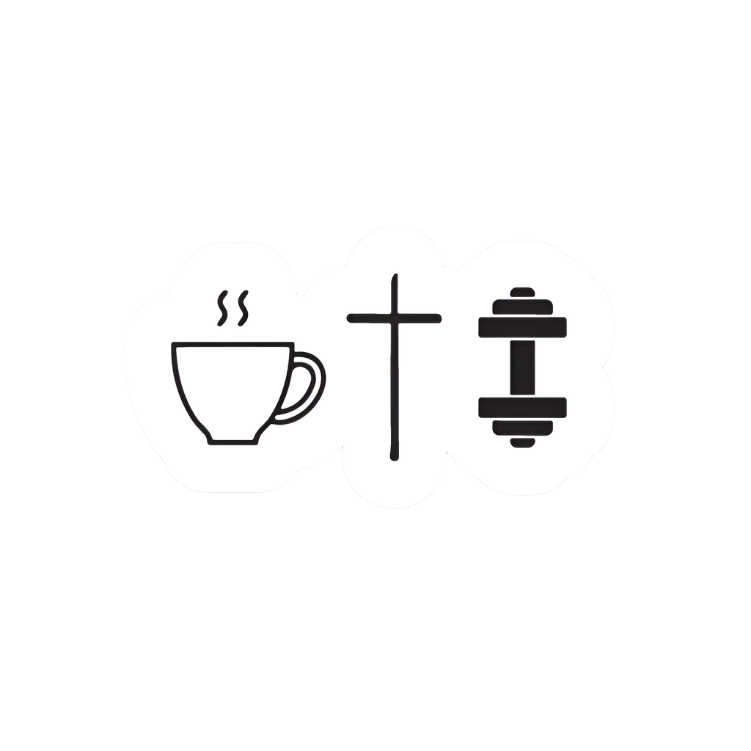 Plan for the Day: Coffee, Scripture, Lift | Decal