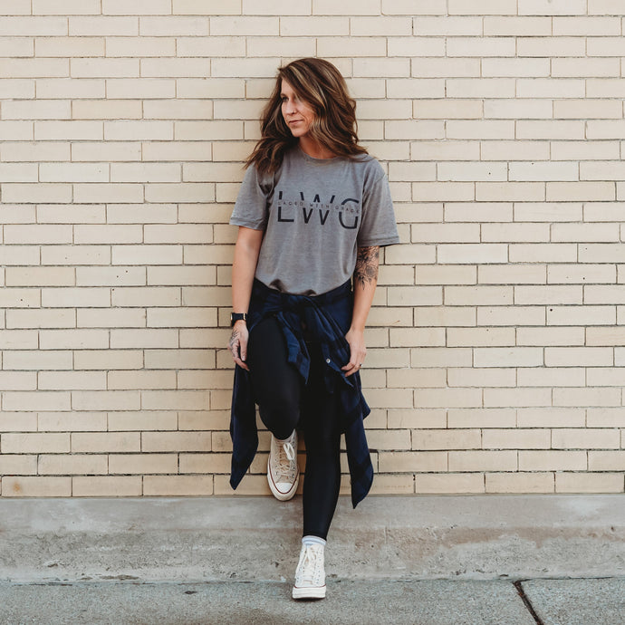 Laced with Grace (LWG) | Acid Wash T-shirt