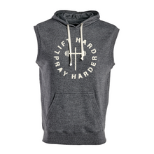 Lift Hard, Pray Harder | Sleeveless Hoodie