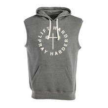 Lift Hard, Pray Harder | Sleeveless Hoodie