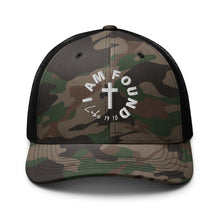 I am Found | Camo Trucker Hat