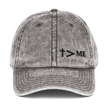 He > me | Vintage Cotton Twill Cap