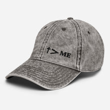 He > me | Vintage Cotton Twill Cap