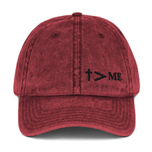 He > me | Vintage Cotton Twill Cap