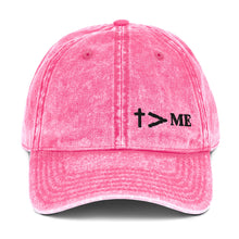 He > me | Vintage Cotton Twill Cap