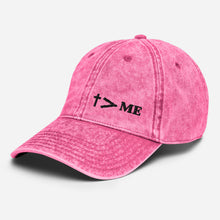 He > me | Vintage Cotton Twill Cap